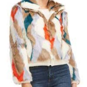 Fabulous Furs Apres Ski Faux Fur Jacket NWT
